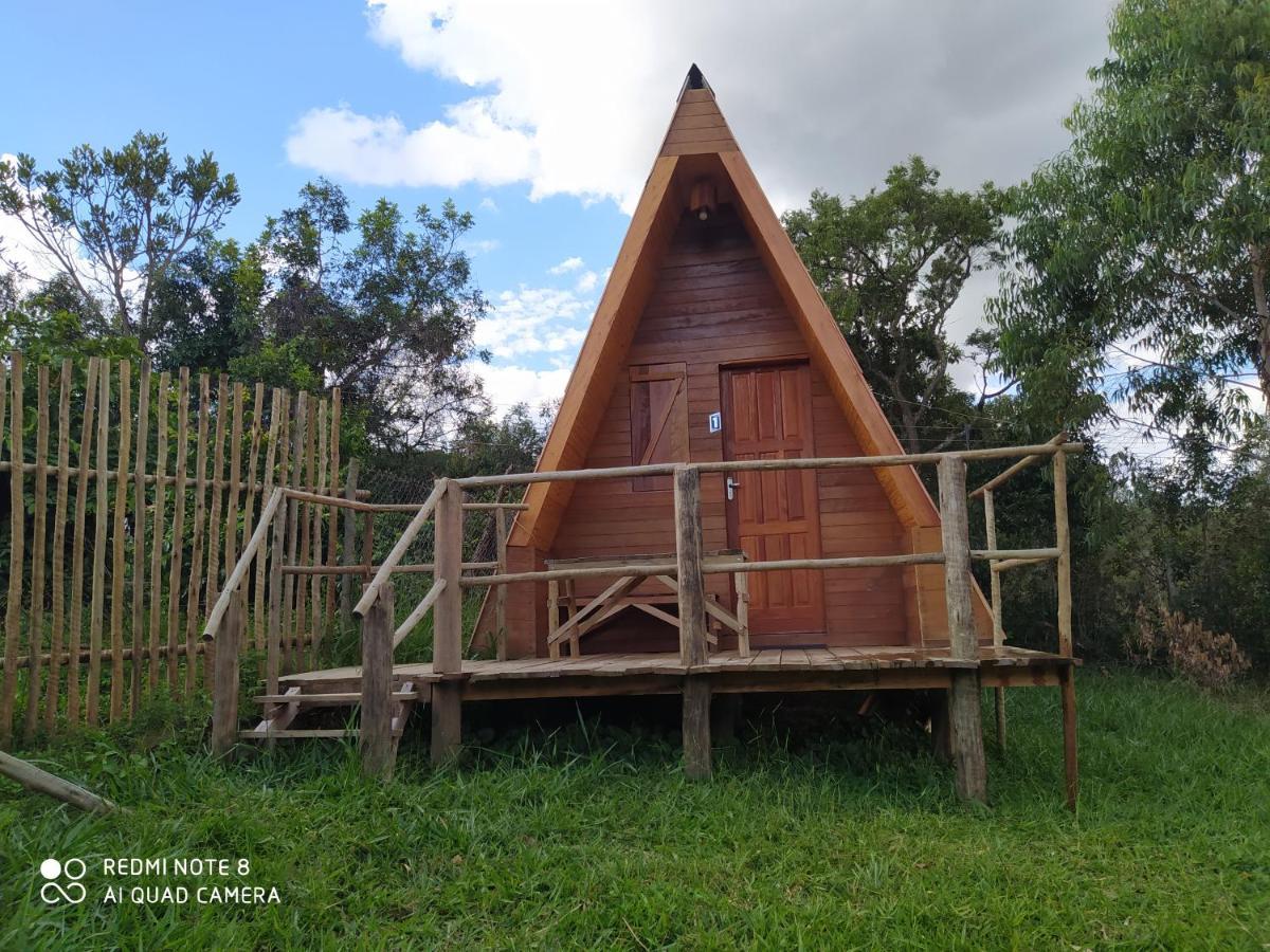 Chales E Camping Do Robinho 1 São Tomé das Letras Exterior foto