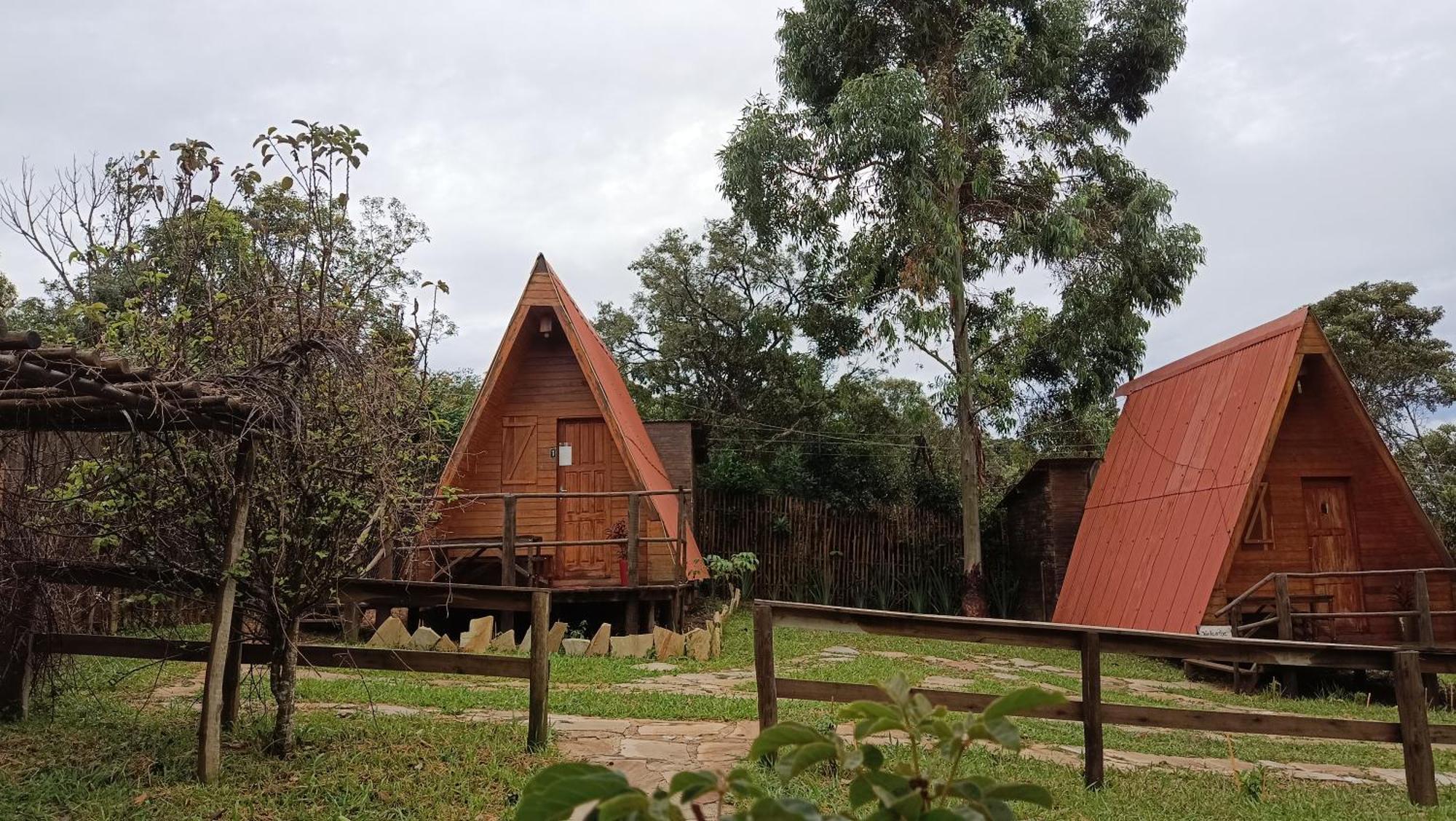 Chales E Camping Do Robinho 1 São Tomé das Letras Exterior foto