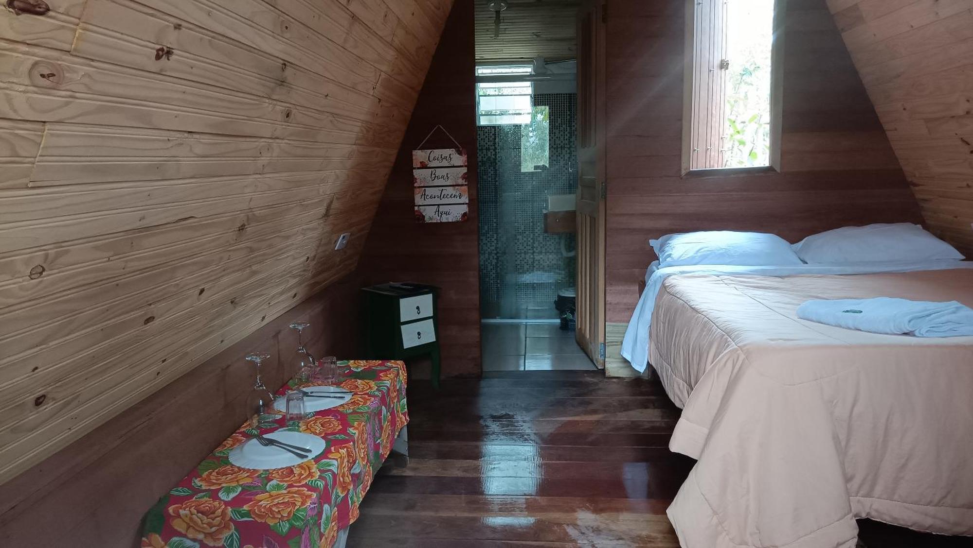 Chales E Camping Do Robinho 1 São Tomé das Letras Exterior foto